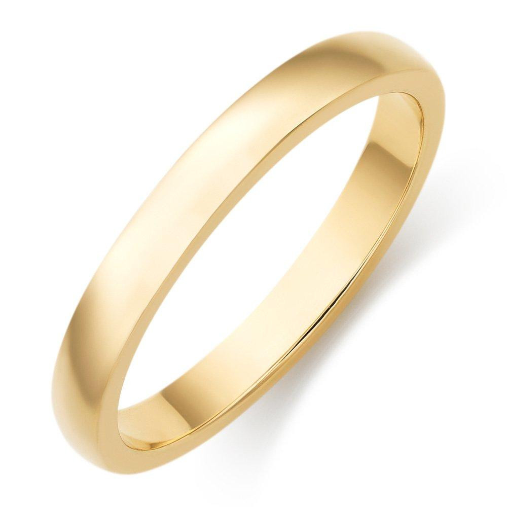 Beaverbrooks 9ct Yellow Gold 2.5mm Court Wedding Ring | 0004994 | Beaverbrooks | Beaverbrooks