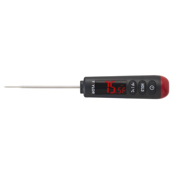 Taylor Digital LED Meat Thermometer with Bright Display - Walmart.com | Walmart (US)