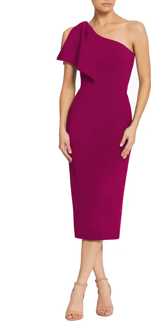 Tiffany One-Shoulder Midi Dress | Nordstrom