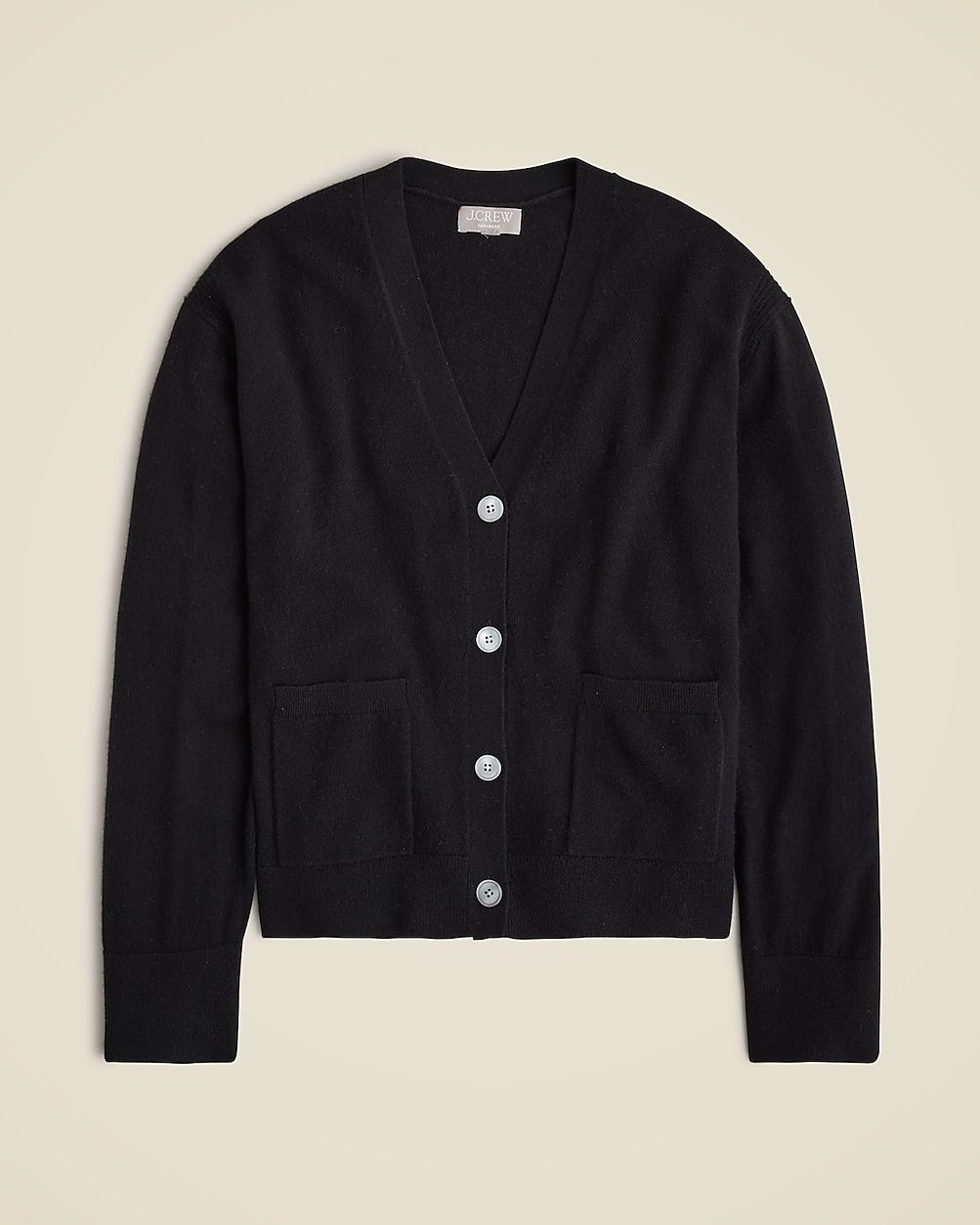 Cashmere patch-pocket cardigan sweater | J. Crew US