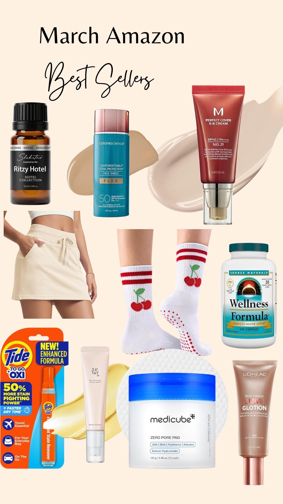 March Amazon best sellers! 
Skincare 
Pilates socks 
Home 

#LTKOver40 #LTKdayinmylife #LTKHome