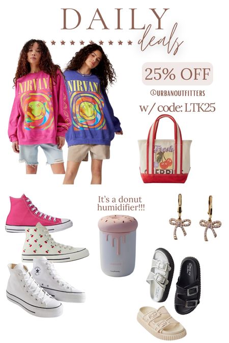 25% off at Urban Outfitters!
Including the cutest Converse sneaks, graphic tees, accessories and bags.


#LTKSpringSale #LTKfindsunder50 #LTKsalealert
