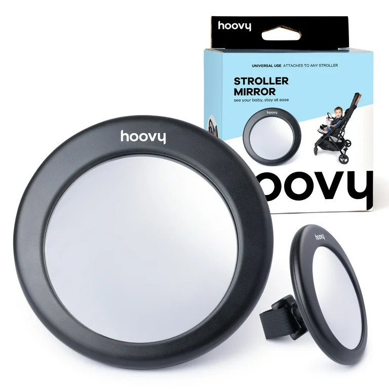 Hoovy Stroller Mirror for Infants and Toddlers, Black, Universal Fit | Walmart (US)