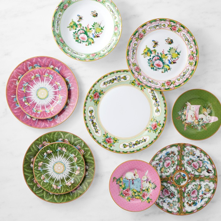 Famille Rose 16-Piece Dinnerware Set | Williams-Sonoma