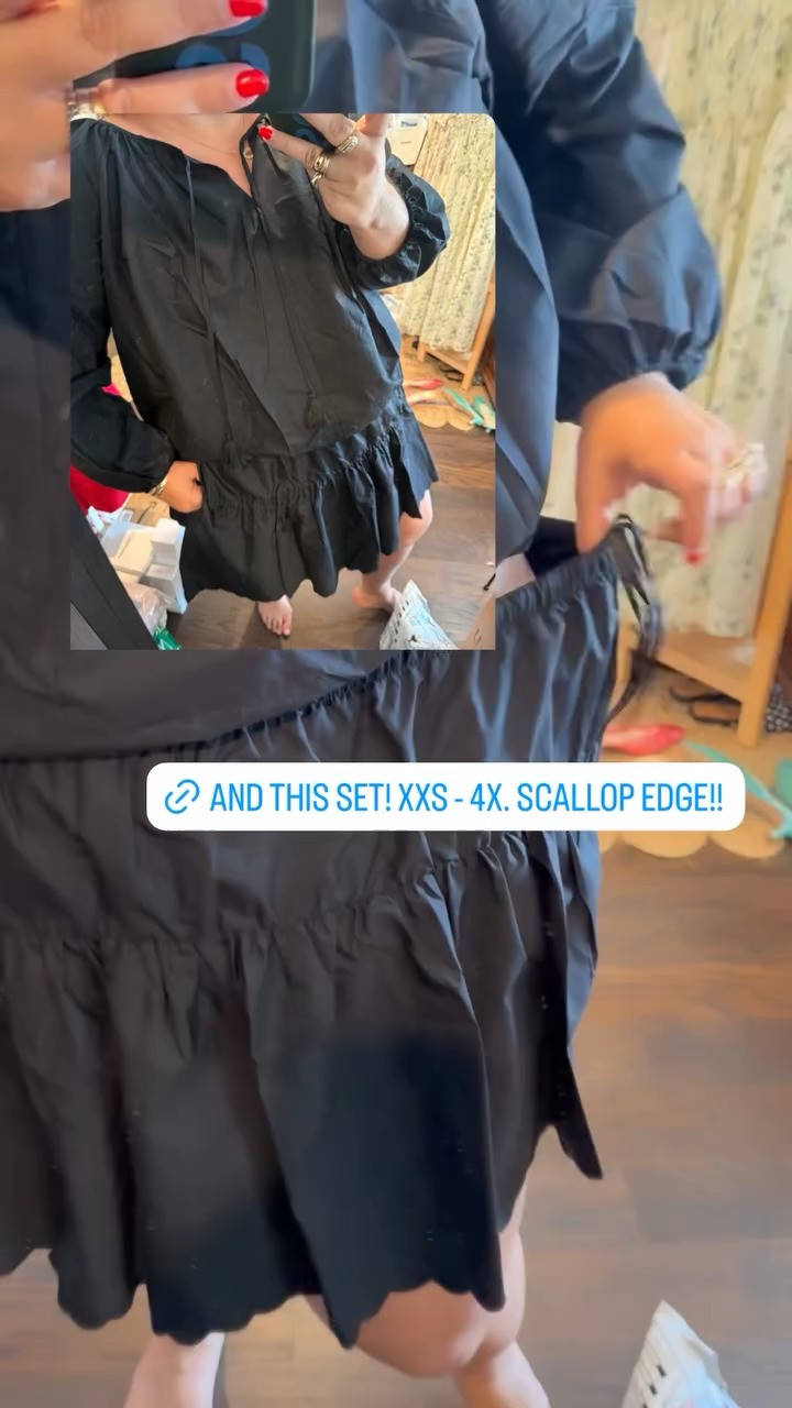 This scallop edge set from Target omg 

 #LTKSeasonal