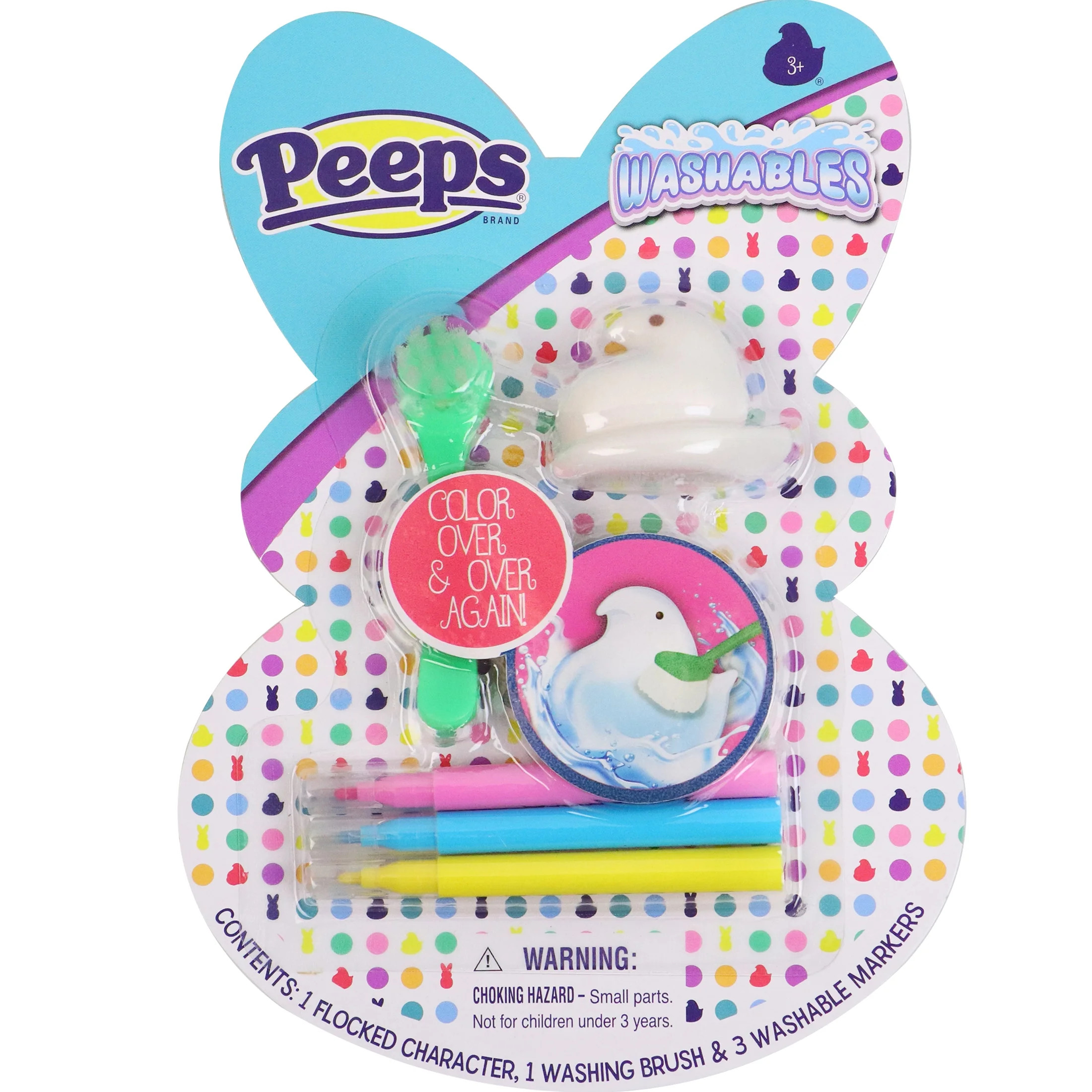 Peeps Brand Washables Chick, Mulitcolor Markers, by Tara Toy, Unisex | Walmart (US)