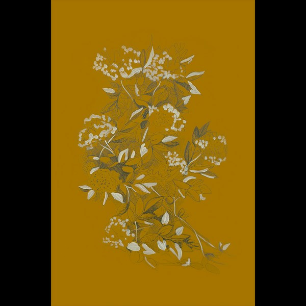 MUSTARD FLOWERS I | Juniper Print Shop