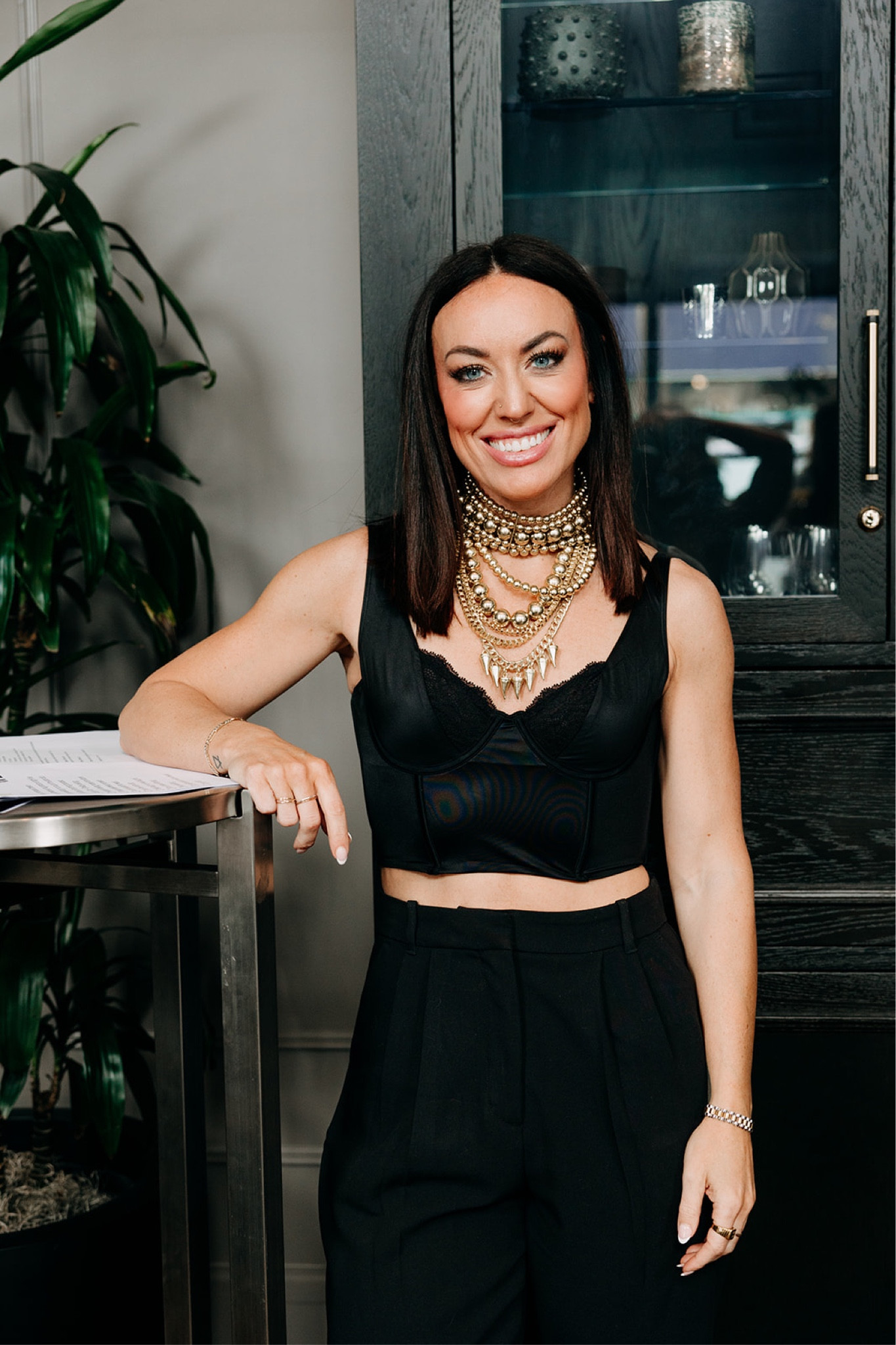 Loved this all black look from Abercrombie for a speaking engagement. She’s giving sophisticated with a flair 😜

#LTKstyletip #LTKfindsunder100