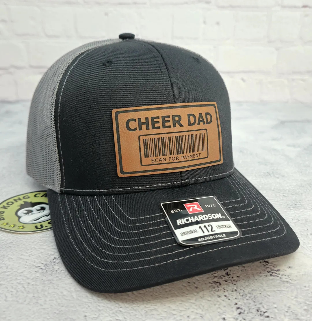 Cheer Dad Hat, Custom Cheer Dad Patch Hat, Funny Cheer Dad Caps, High School Varsity College Chee... | Etsy (US)