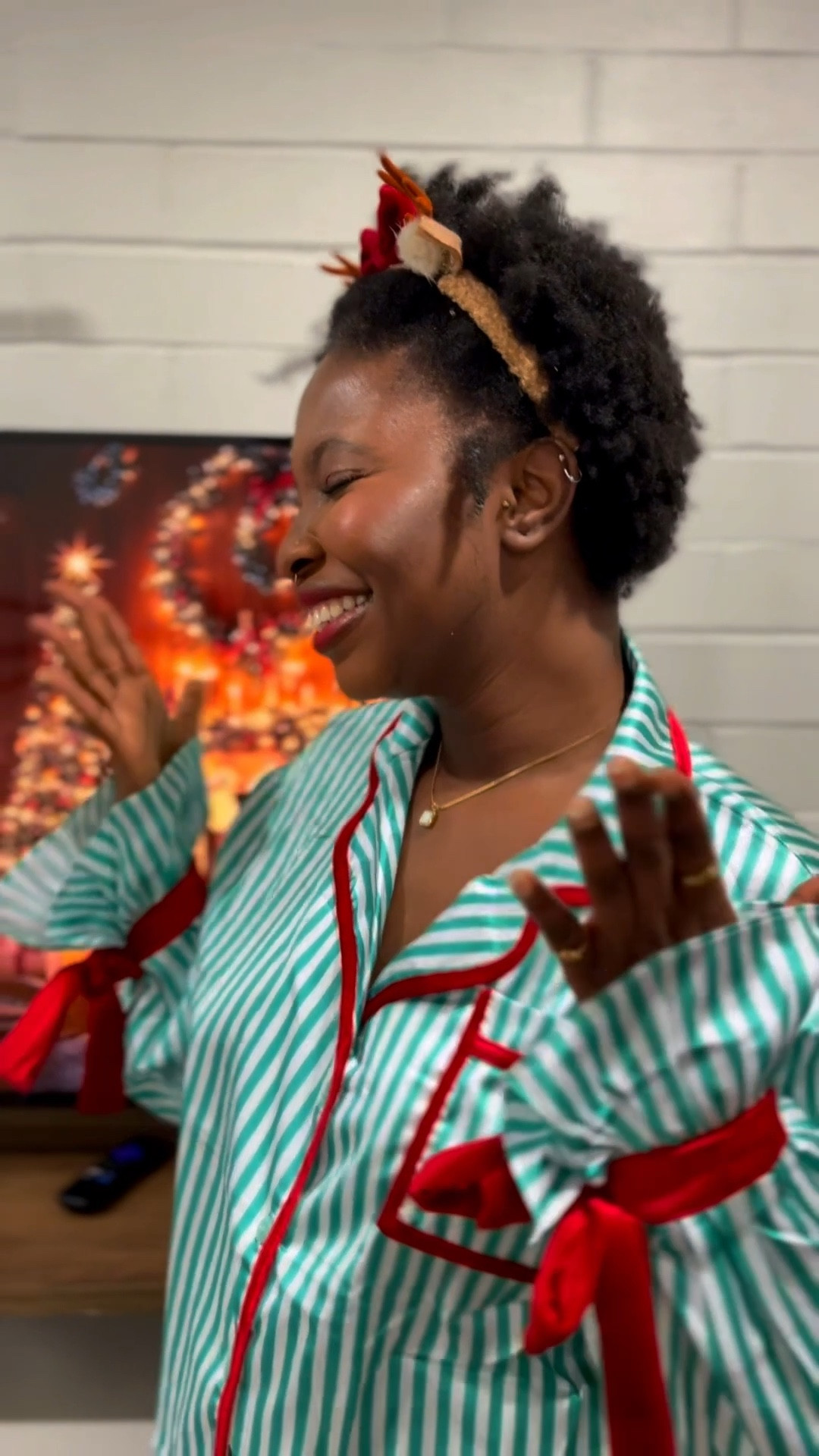 Lounge wear set for Christmas!
These silk feels so good on the skin! They can be one anytime not just the holidays!

#LTKSeasonal #LTKPetite #LTKHoliday