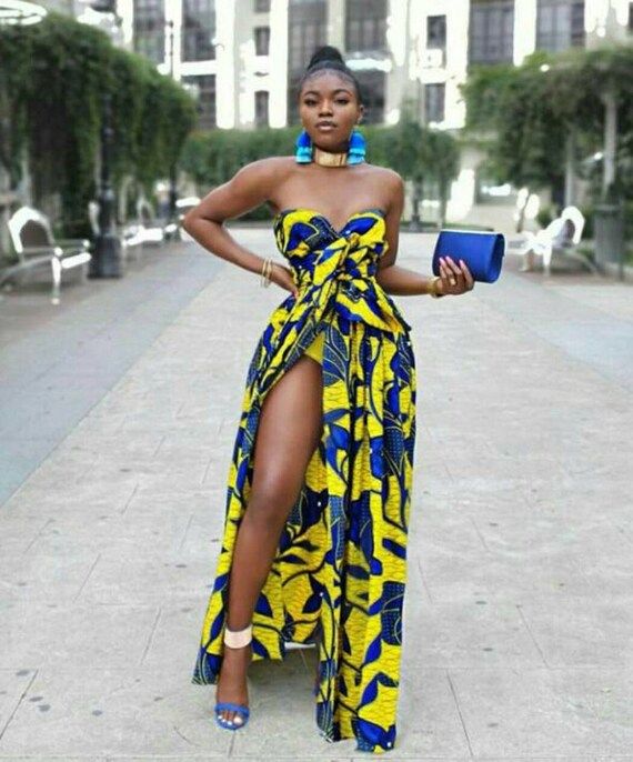 African infinity dress//Ankara wrapped dress/African party dress/African fabric dress/African dresse | Etsy (US)