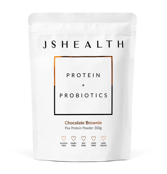 Protein + Probiotics 300g - Chocolate Brownie | JS Health (UK & US)