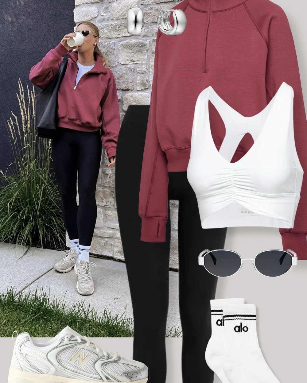 30 days of fall outfit ideas 💡 cute athleisure outfit with Alo leggings, Aritzia half zip and new balance sneakers

Fall outfit, fall style fall, aesthetic, casual style, comfy outfit, sporty outfit, leggings style

#LTKSeasonal #LTKShoeCrush