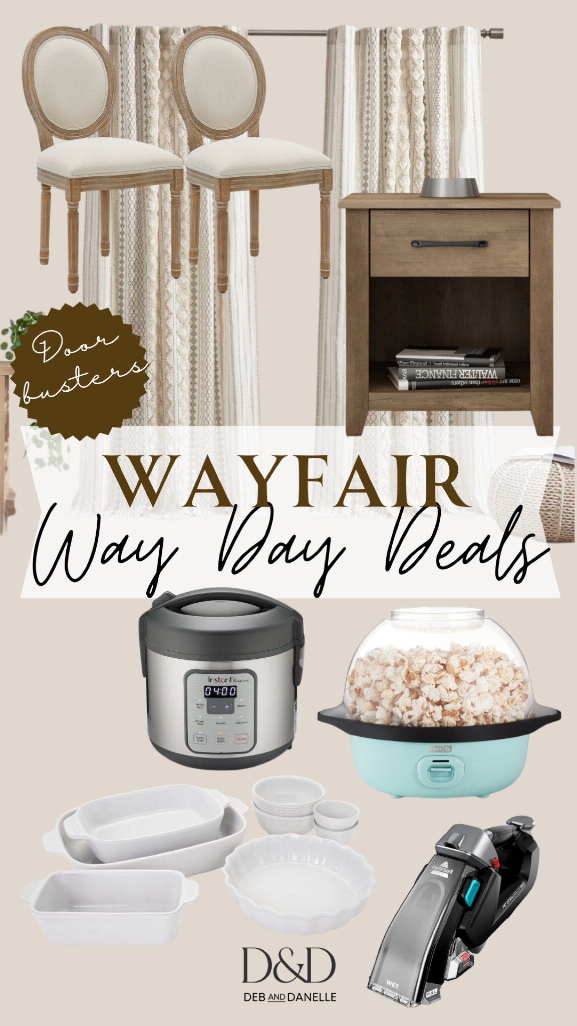 I just discovered that the Wayfair Way Day Sale has DOORBUSTERS and they are so good! Check out these awesome sale prices on these home and gift items. 

#LTKHome #LTKSaleAlert #LTKGiftGuide
