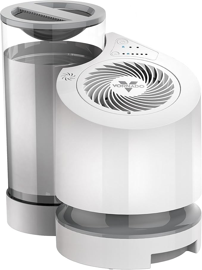 Vornado EV100 Evaporative Whole Room Humidifier with SimpleTank, 1 Gallon Capacity, White | Amazon (US)