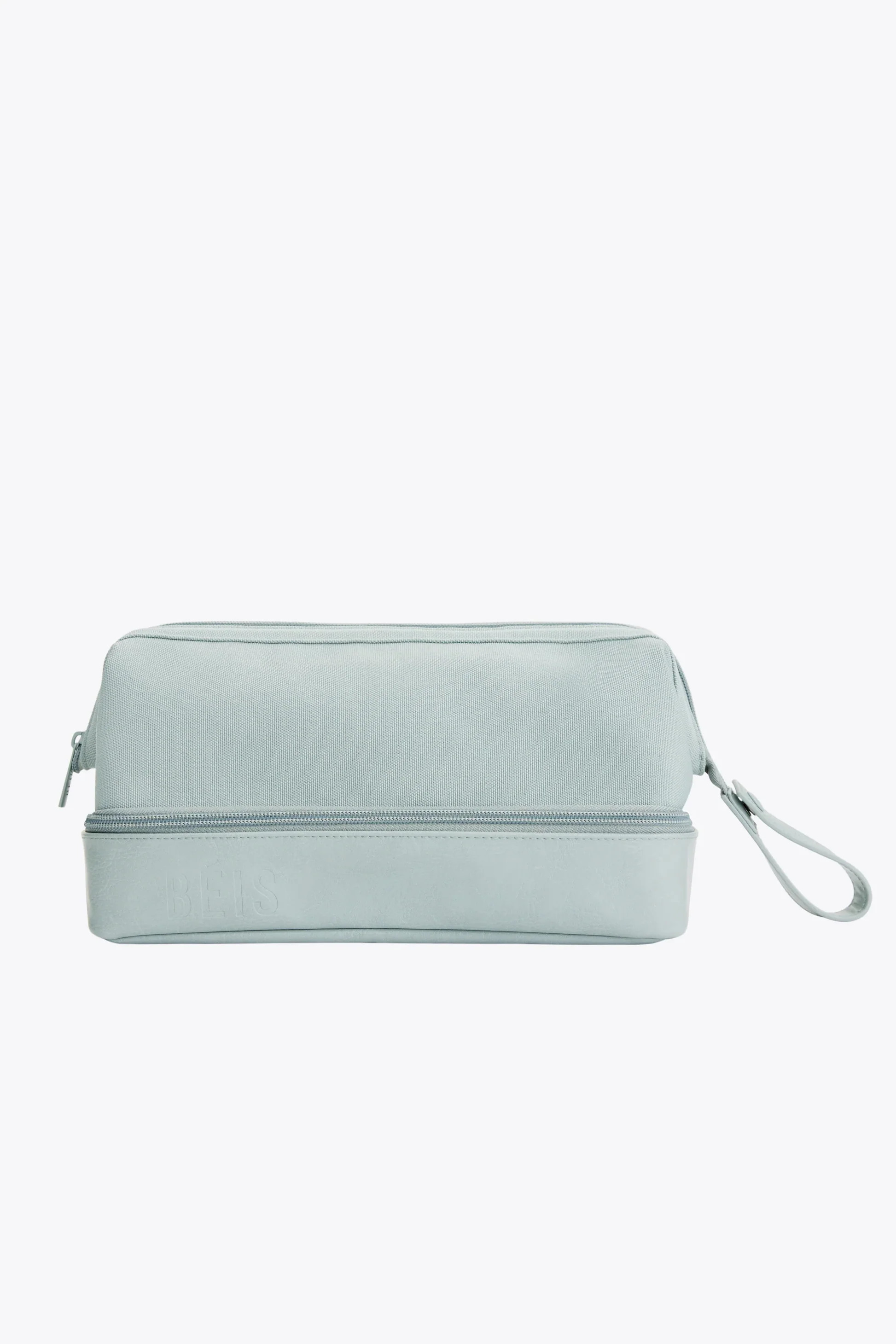 BÉIS 'The Dopp Kit' In Slate - Travel Toiletry Bag In Slate Blue | BÉIS Travel