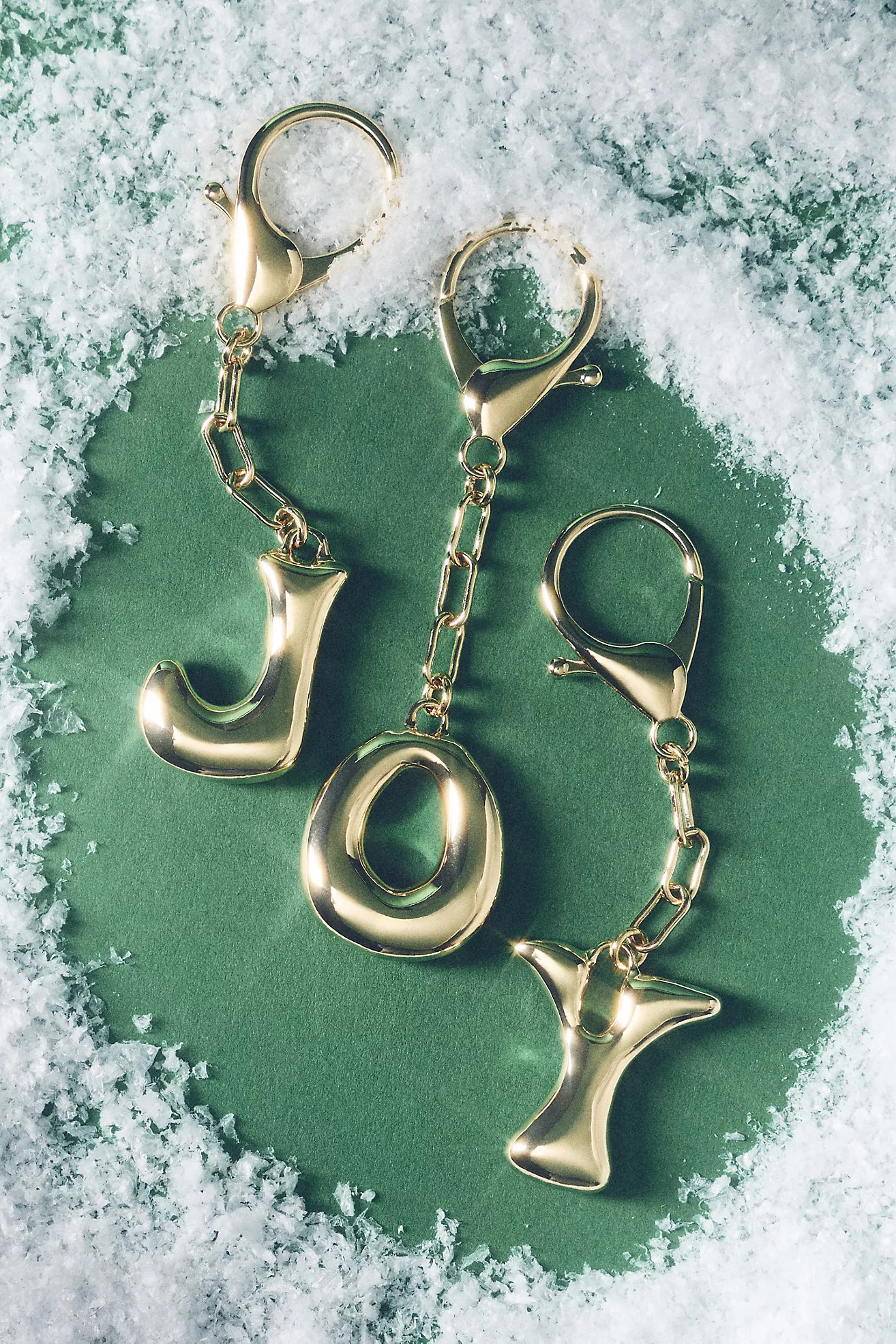 Bubble Letter Monogram Bag Charm | Anthropologie (US)