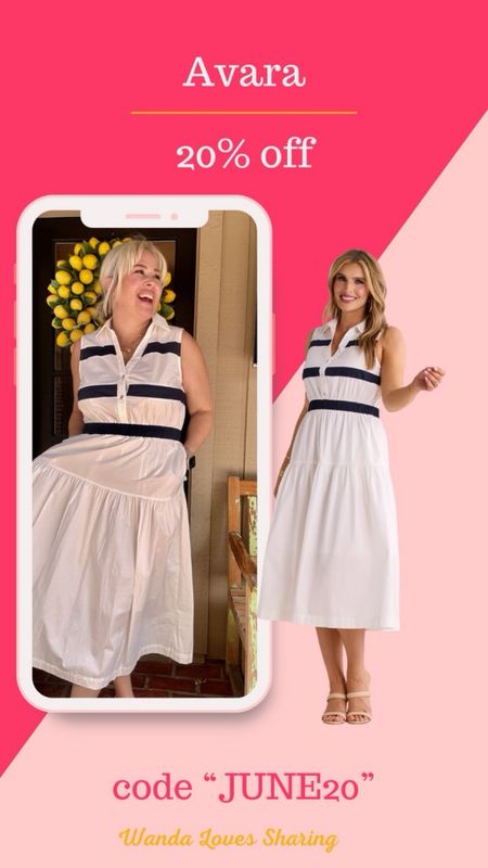 How cute is this dress from Avara? Perfect for vacation, work, church etc! Use code JUNE20

#LTKStyleTip #LTKWorkwear #LTKTravel