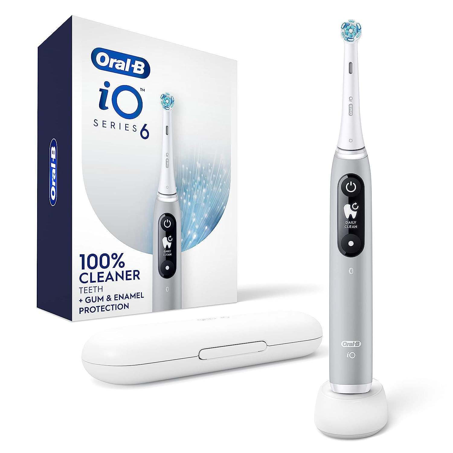 Oral-B iO Series 6 Rechargeable Electric Toothbrush with Visible Pressure Sensor to Protect Gums,... | Amazon (US)