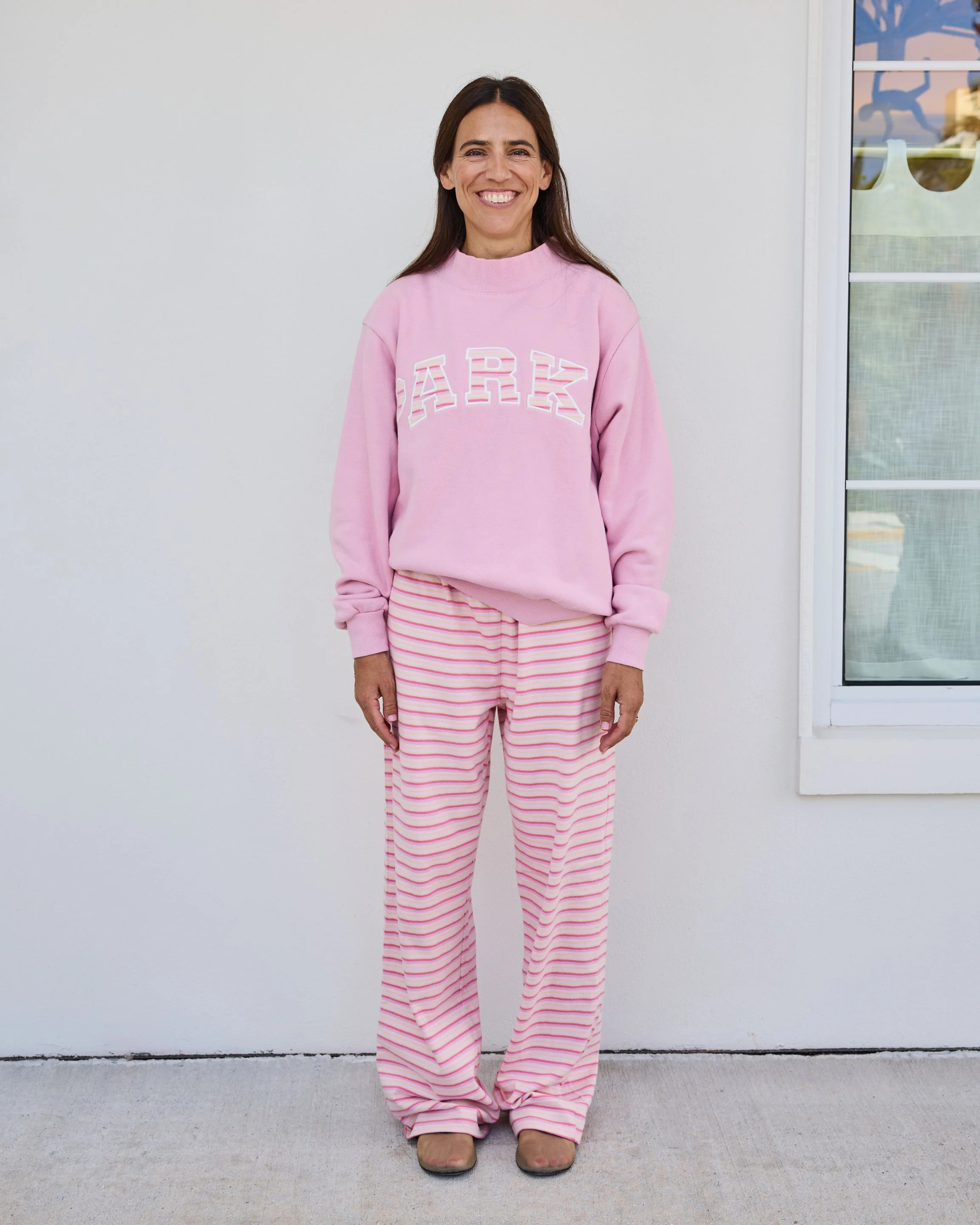 Varsity Mockneck - Sweetpea | Parke