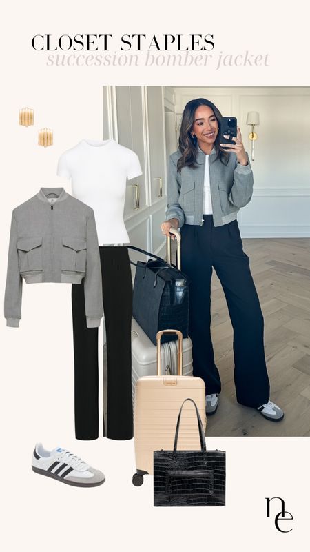 How I Wore It: Bomber jacket! Wearing size small white tee, small bomber and size 26 long trousers 


Travel outfit 
Casual outfit 
Airport outfit 
Spring outfit 
Closet staples 


#LTKfindsunder100 #LTKstyletip #LTKtravel