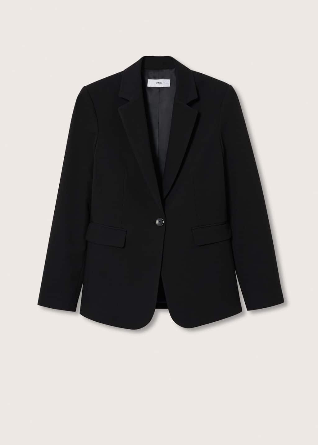 Fitted suit blazer | MANGO (US)