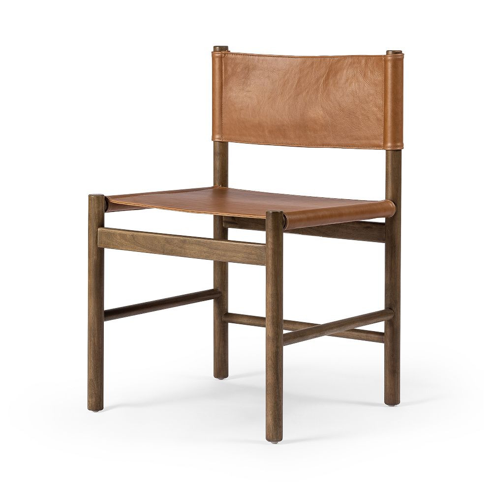 Junia Leather Dining Chairs (Set of 2) | West Elm (US)