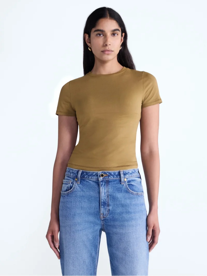 Material: 90% Cotton/10% Spandex | Walmart (US)