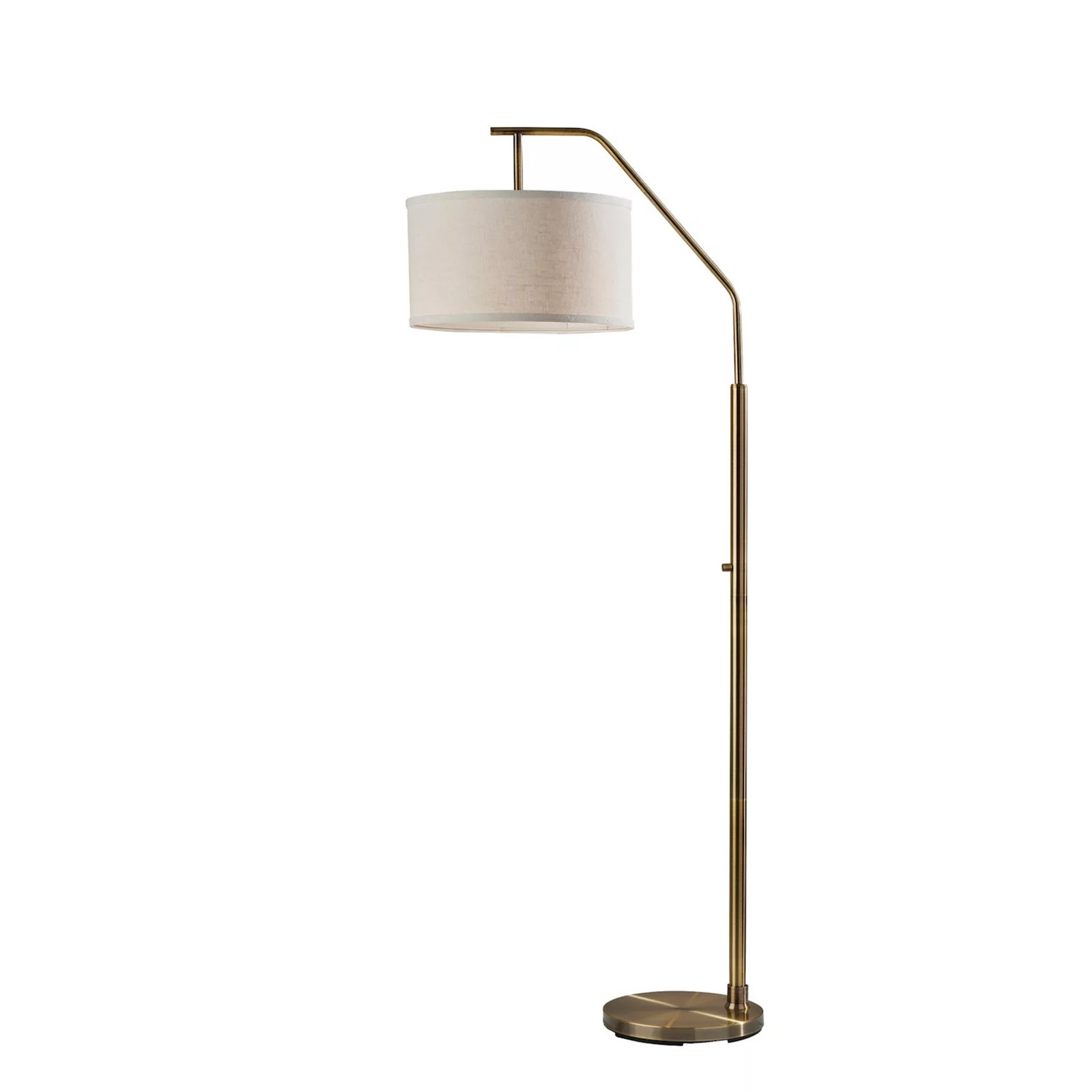 Simplee Adesso Max Floor Lamp, Antique Brass | Kohl's