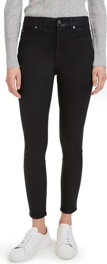 7 For All Mankind Coated High Waist Ankle Skinny Jeans | Nordstrom | Nordstrom