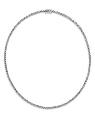 Diamond Tennis Necklace in 14K White Gold, 3.0 tcw | Bloomingdale's (US)