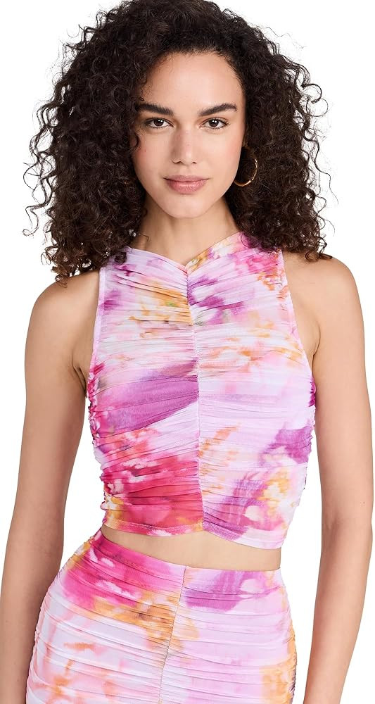 Women's Misha Sheer Illusion Tank Top | Amazon (US)