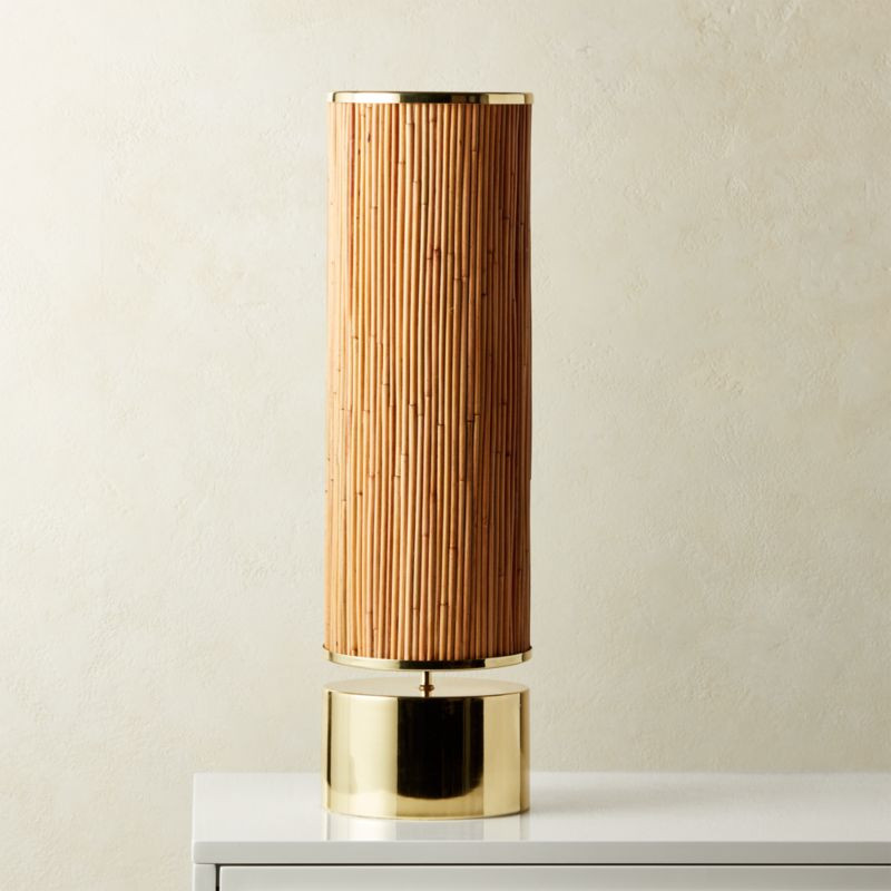 Solana Pillar Table Lamp | CB2 | CB2