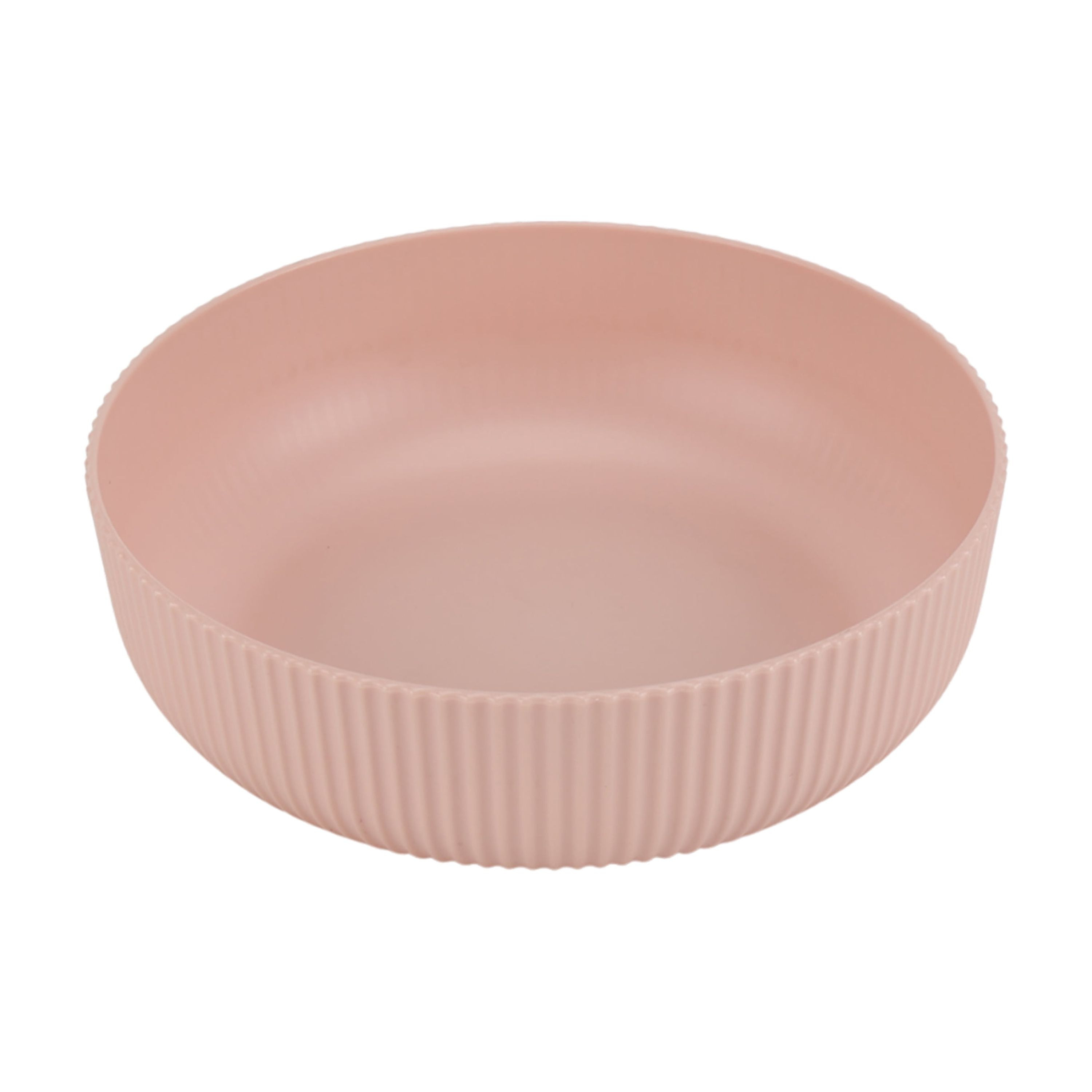 Mainstays Eco-Friendly 43-Ounce Plastic Round Dinner Bowl, Pink | Walmart (US)