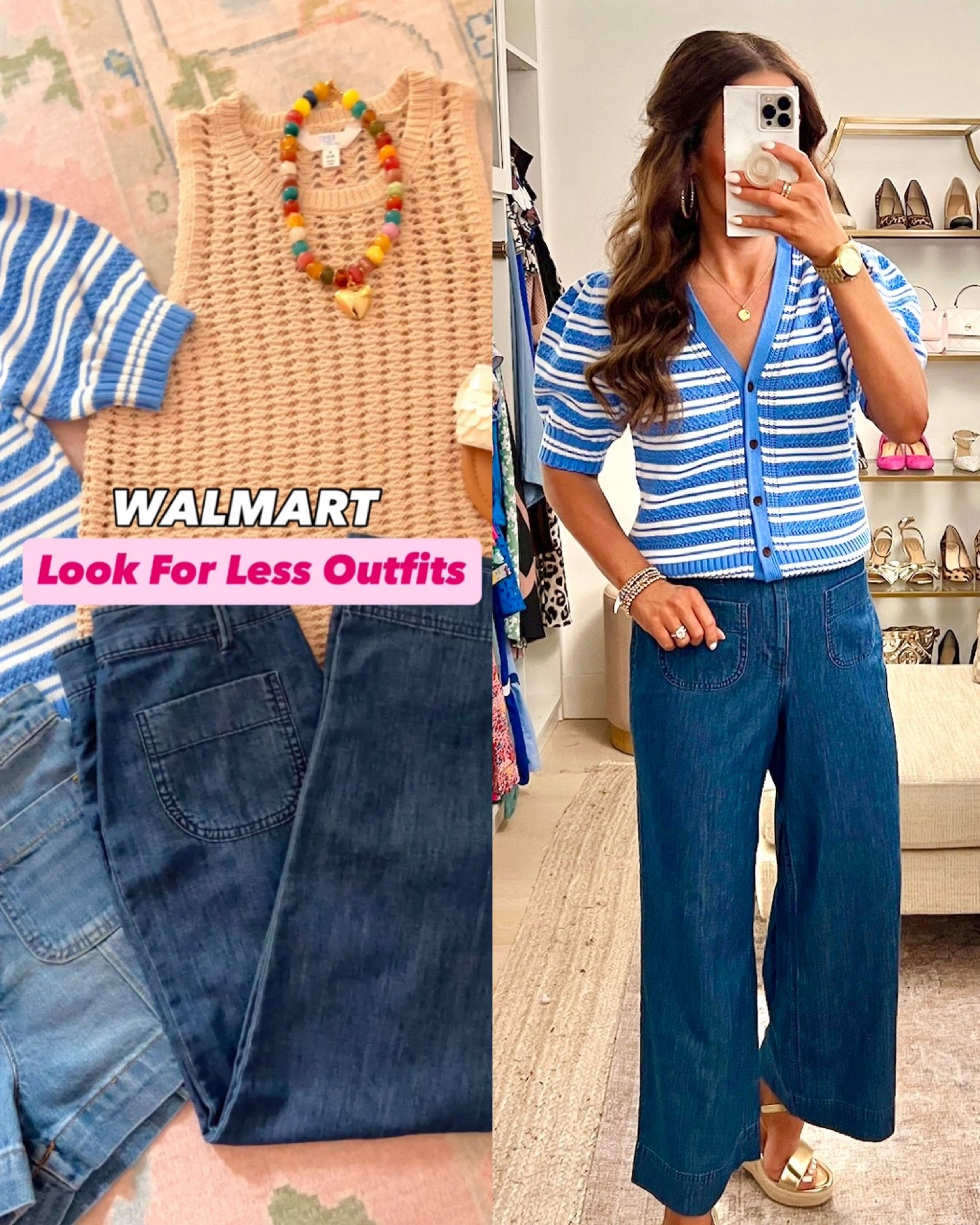 
New Anthro look for less finds at Walmart! More colors available too! Scroll to shop! 💕 Follow us for more! 