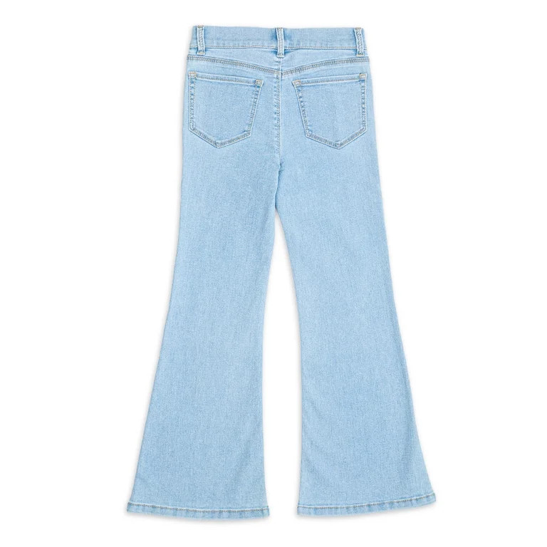 Wonder Nation Girls Pull On Flare Jeggings, Sizes 4-18 & Plus | Walmart (US)