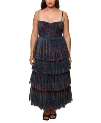Plus Size Zaria Tulle Gown | Bloomingdale's (US)