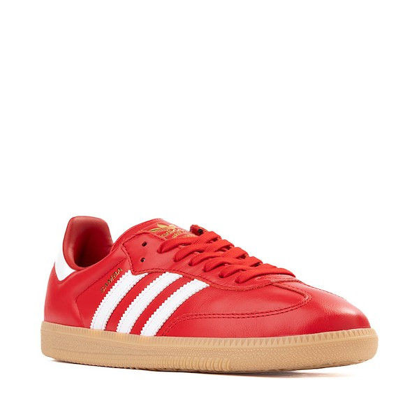 adidas Samba OG Athletic Shoe - Better Scarlet / White / Gum | Journeys