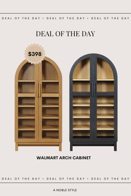 Great find from Walmart - Arch Cabinet for under $400.

Walmart find, arch cabinet, daily deal 

#LTKstyletip #LTKhome