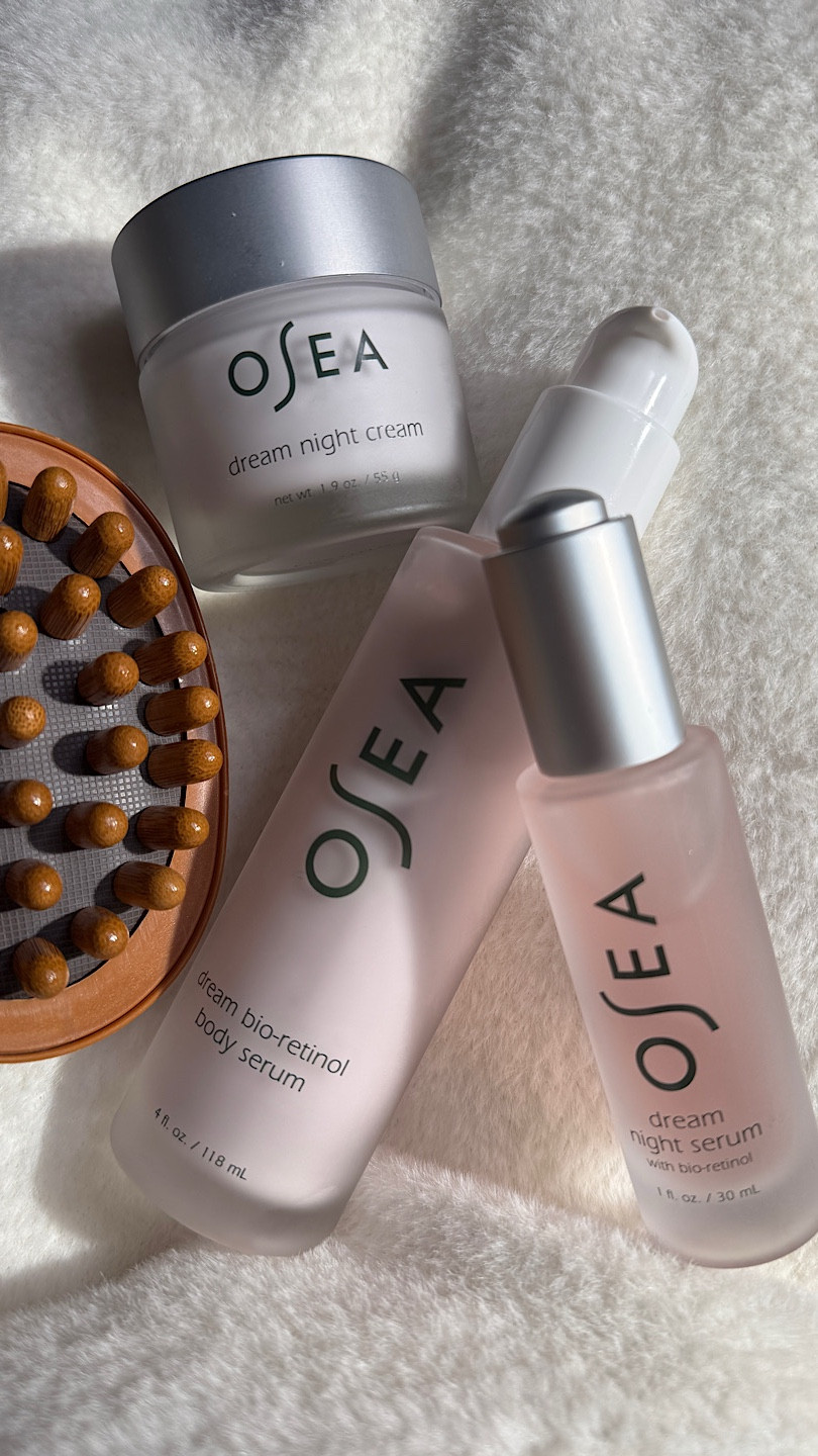 IT’S HERE! NEW! Dream Bio-Retinol Body Serum 

A dreamy bedtime body serum powered by bio-retinol + red seaweed to visibly firm, smooth and boost radiance while magnesium​ soothes & lavender helps promote a sense of serenity for a restful night.

It leaves my skin unbelievably soft and hydrated and soothes my skin as I slept. Visibly firms my skin and helps to improve fine lines and wrinkles. Bio-retinol is less irrational than retinol which is a big plus! Get it NOW!



@oseamalibu #oseamalibu #oseapartner #bodycream #newproduct #selfcareroutine

#LTKdayinmylife #LTKselfcare #LTKBeauty