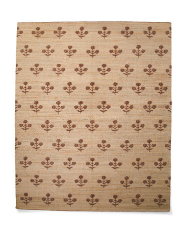 8x10 Hand Woven Wool And Jute Blend Rug | TJ Maxx