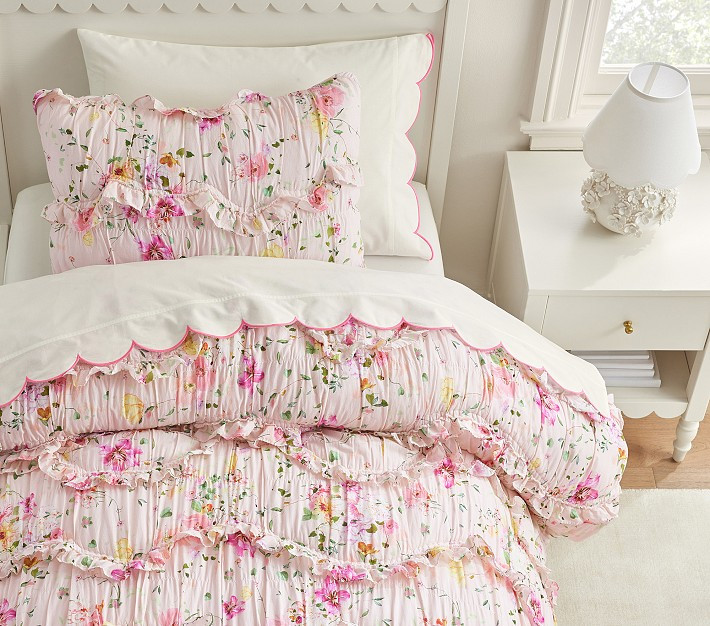 Monique Lhuillier Jolie Quilt & Shams | Pottery Barn Kids