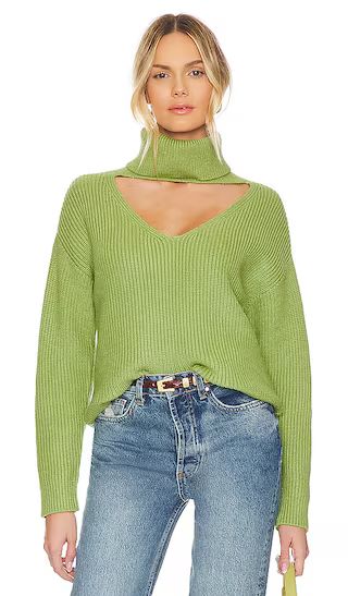 Tove Sweater in Moss Green | Revolve Clothing (Global)