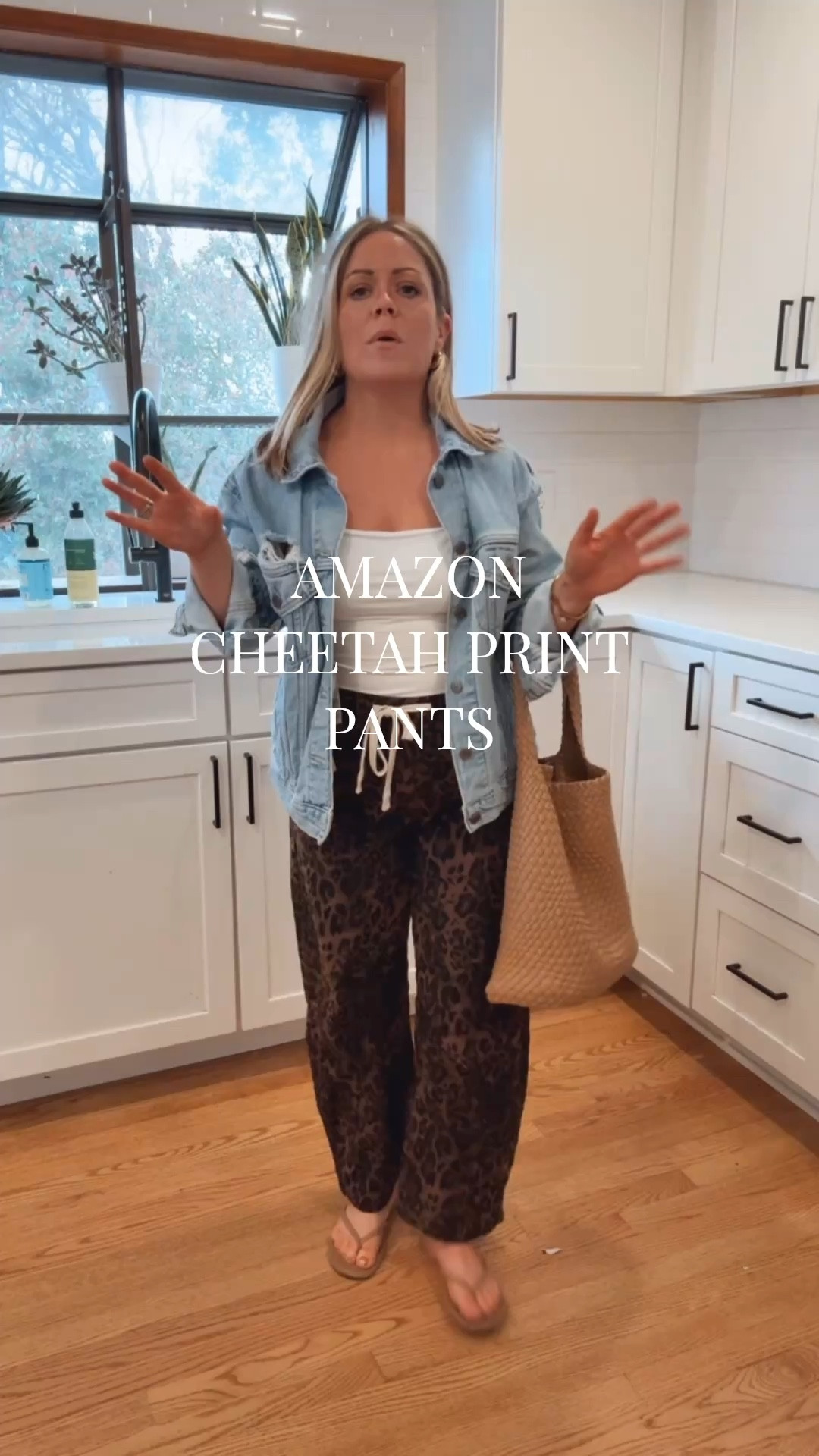 Amazon Cheetah Print Barrel Leg Pants are on major sale for Amazon’s Big Spring Sale! Wearing a S.

#LTKPetite #LTKSaleAlert #LTKootd