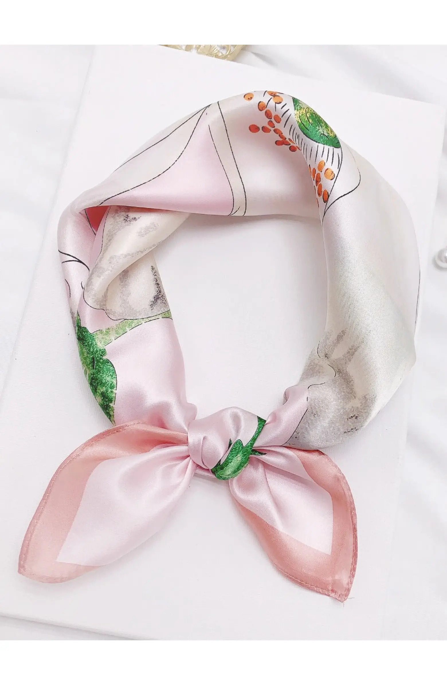 Elegant Pure Silk Square Scarf | Nordstrom
