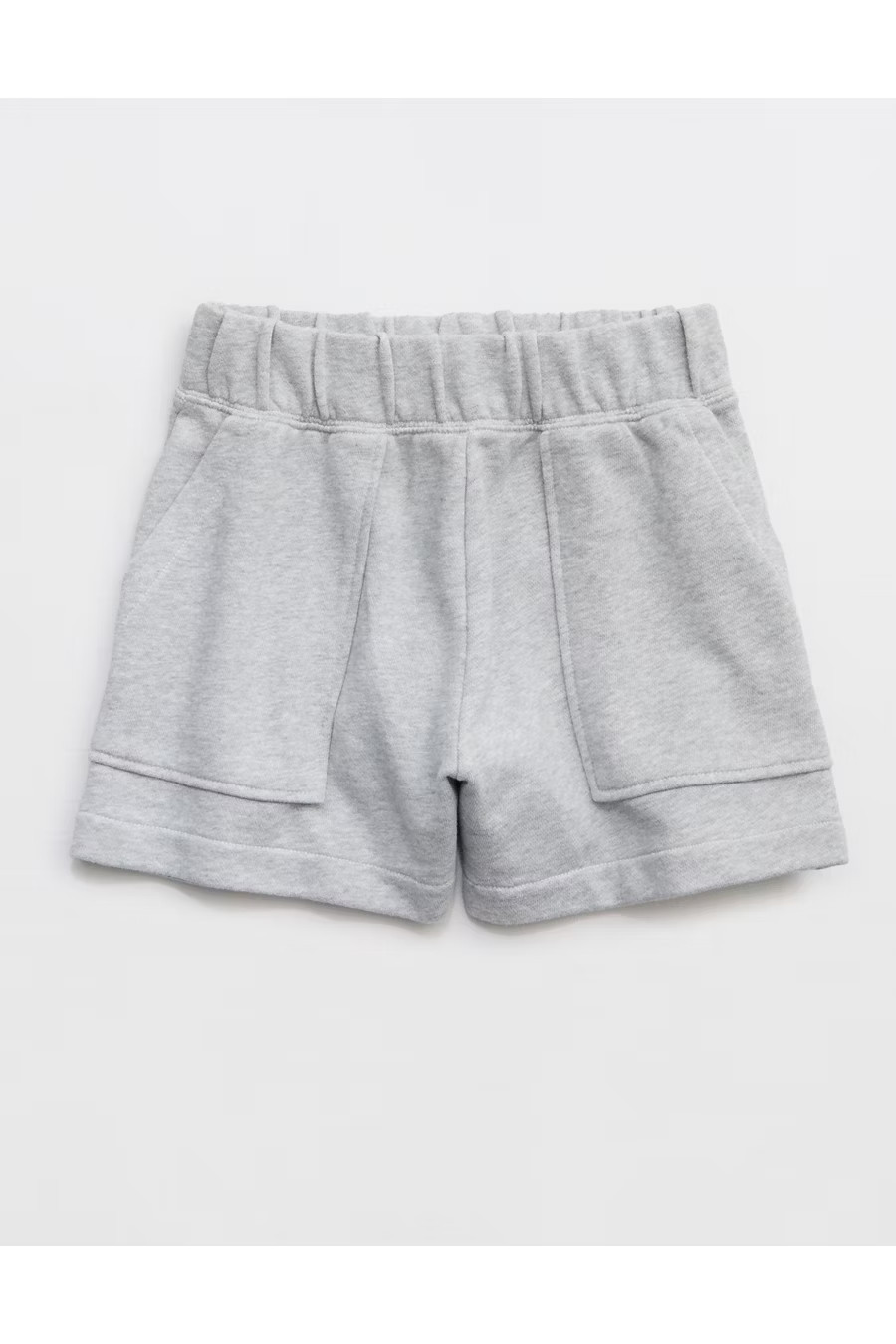 Aerie Go-To Fleece Short Women's Medium Heather Gray XXS | Aerie
