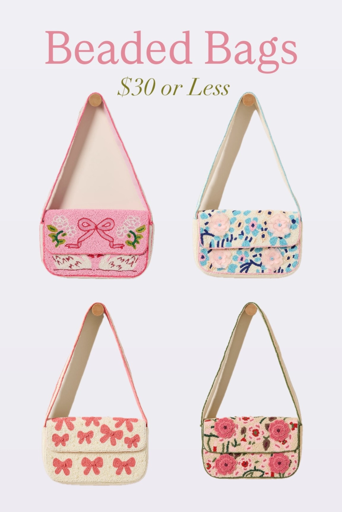 Christmas gift idea. Beaded bags for $30 or less ✨🤩

#LTKGiftGuide #LTKFindsUnder50 #LTKU