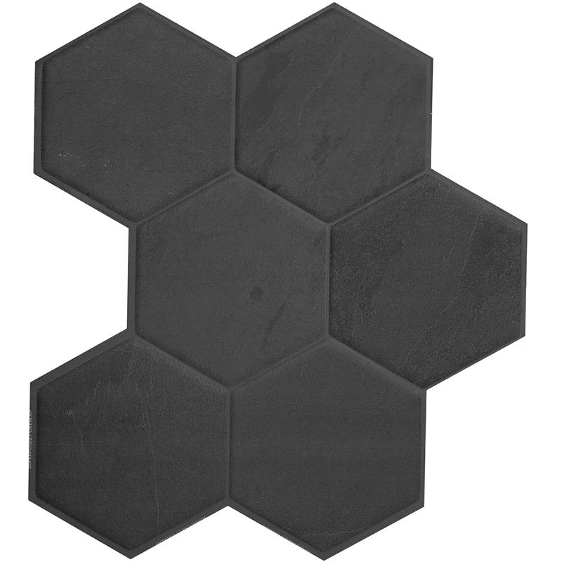 Peel and Stick Gel Backsplash Tile Hexa 10'' x 11'' (Set of 4) | Wayfair North America