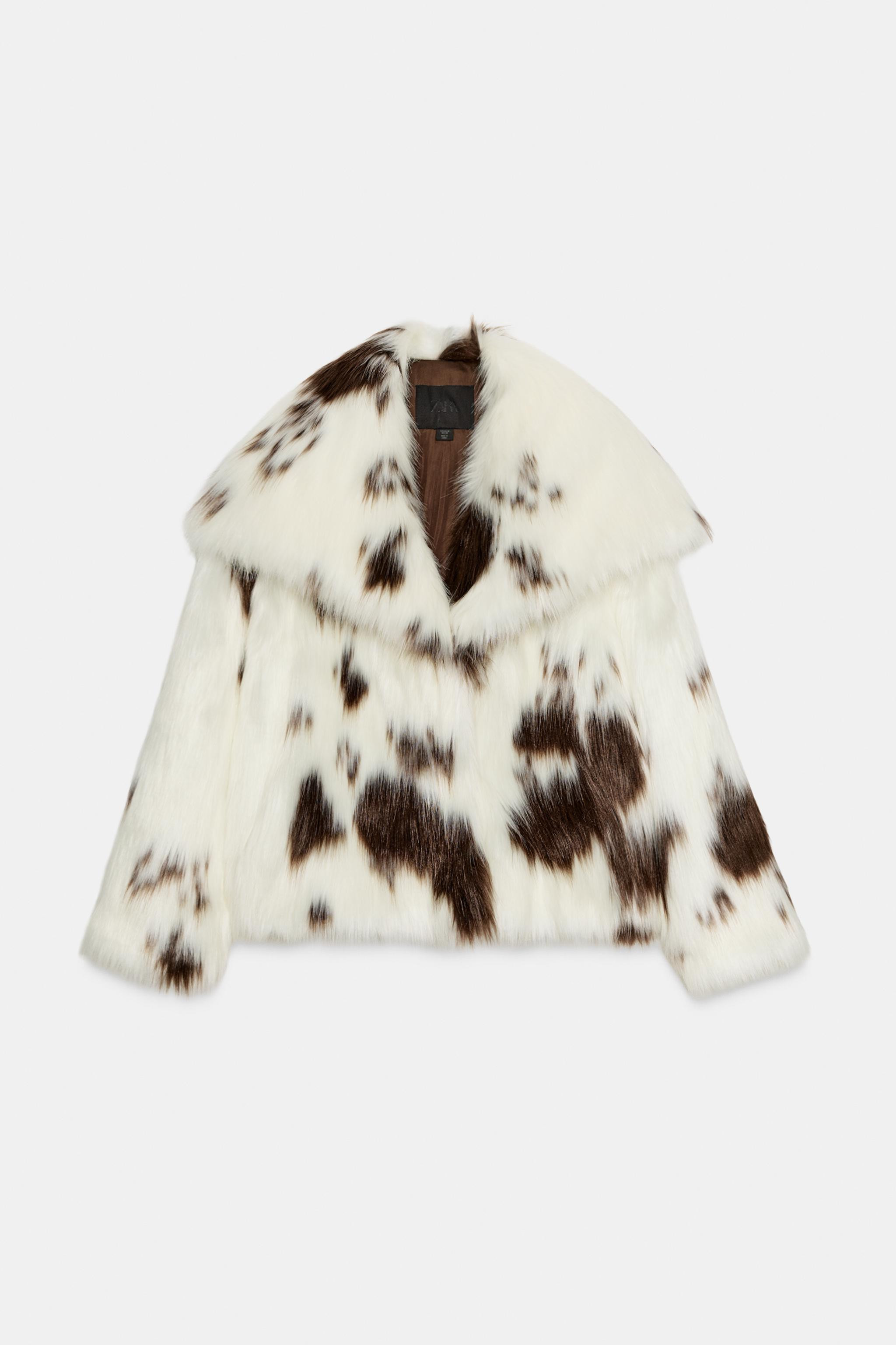 ZW COLLECTION FAUX FUR JACKET LIMITED EDITION | Zara US