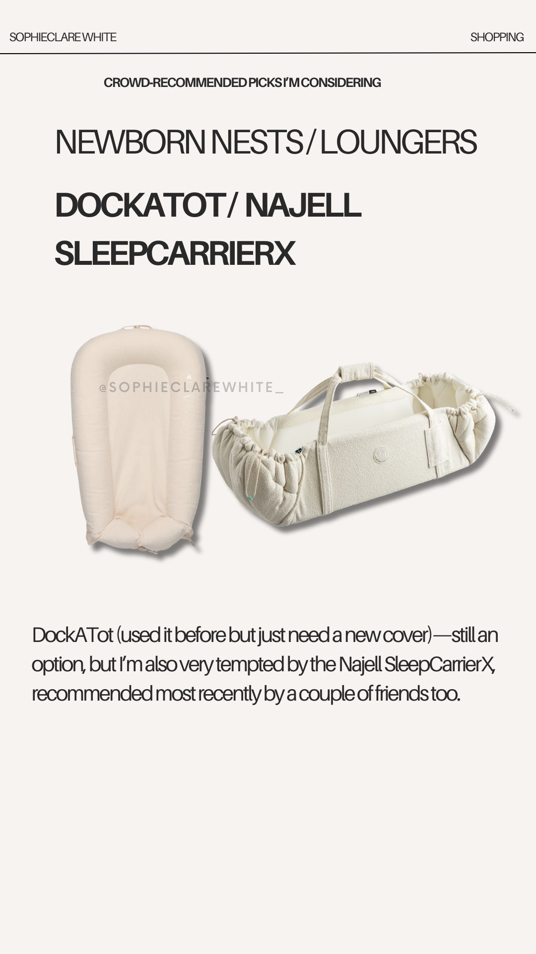 Dock a tot (can’t link Najell - only purchased direct!) 

#LTKuk #LTKbaby #LTKmaternity